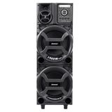 Torre de Som Amvox Titan Black ACA-1402 com Luz e Display em LED, 2 Woofers de 10