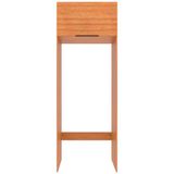 Armário De Geladeira Bartira Cristal Mdp 15mm Com 1 Porta E Lateral - 80cm De Largura
