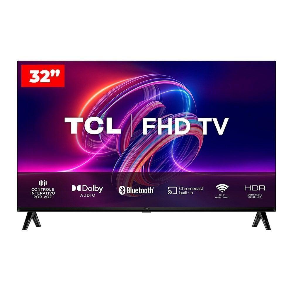 Smart Tv Tcl Led 32&quot; Full Hd S5400af Android Tv, Wi-fi E Bluetooth Integrados