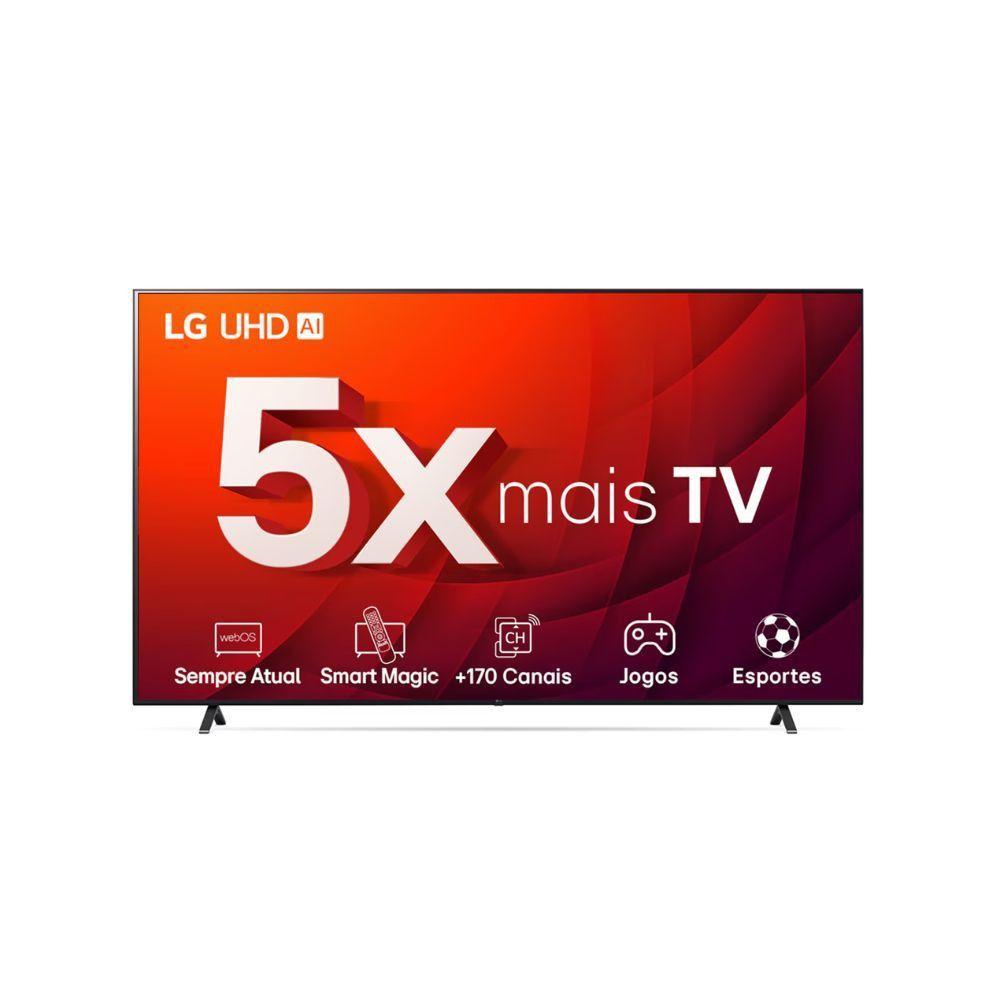 Smart Tv 55\&quot; Uhd 4k Lg Modelo 55ur8750psa Preto Bivolt