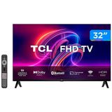 TV TCL 32 Polegadas 201D S5400AF LED Full HD Android TV Google Assist Preto
