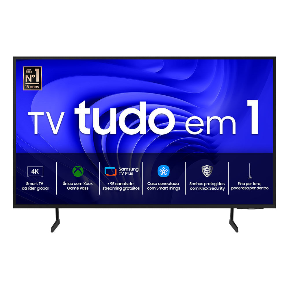 Samsung Smart Tv 60&quot; Uhd 4k 60du7700 2024, Processador Crystal 4k, Gaming Hub, Ai Energy Mode, Controle Solarcell, Alexa Built In 60&quot;