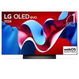 Smart TV 4K LG OLED evo 77" Polegadas OLED77C4, Processador α9 Gen7, AI, Painel 144Hz e Design Ultra Slim