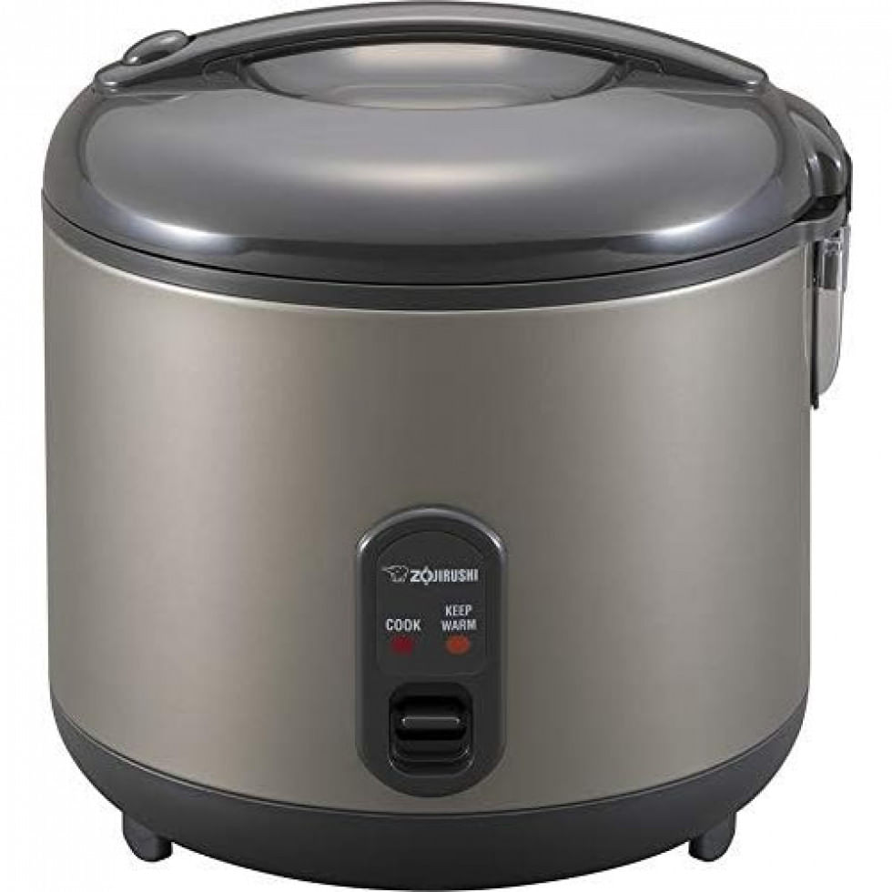 Panela De Arroz Eletrica 2.4l Multifuncional Com Desligamento Automatico, 110v, Zojirushi Ns Rpc18hm, Cinza