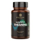 L-teanina 250mg Happy Theanine Com 60 Cápsulas Essential
