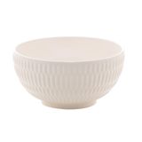 Jogo 8 Bowls De Porcelana New Bone Toledo Branco 15cm Lyor