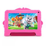 Tablet Infantil 7 Multilaser Patrulha Canina Skye NB422 com Controle Parental, Sistema Operacional Android, Wi-fi e Bluetooth