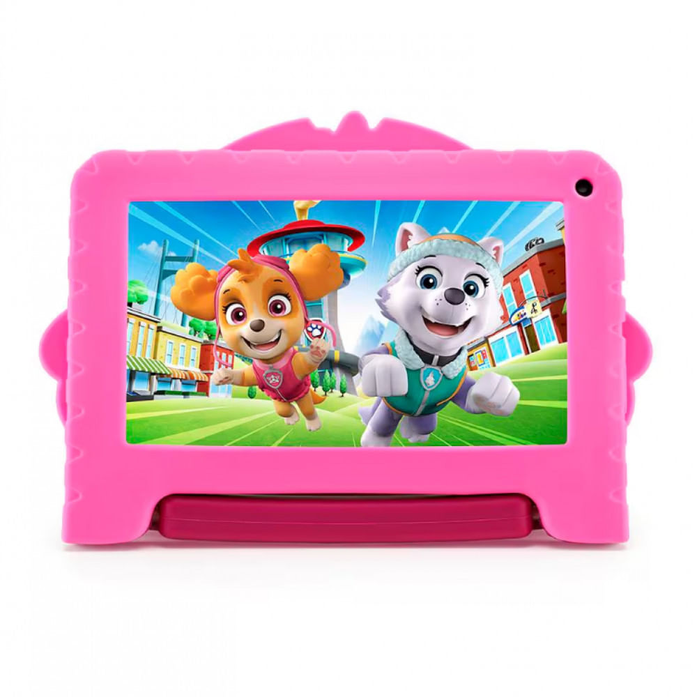 Tablet Infantil 7 Multilaser Patrulha Canina Skye Nb422 Com Controle Parental, Sistema Operacional Andr Wi-fi E Bluetooth