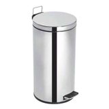 Lixeira C/pedal 15l Inox Viel R.3585