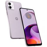 Smartphone Motorola Moto G14 Lilac 128gb 4gb Ram Tela 6.5 Câmera Traseira Dupla Áudio Dolby Atmos, Android 13