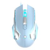 Mouse Para Jogos Firstblood Only Game Aj120 Com Fio Usb Azul