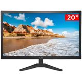 Monitor Led 20, Office, Tcn Flat Hd, 5ms, 60hz, Hdmi, Vga