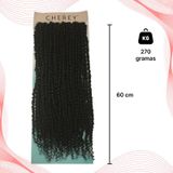 Cabelo Cacheado Passion Twist Crochet 270gr 60cm