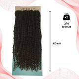 Cabelo Cacheado Passion Twist Crochet 270gr 60cm