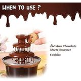 Fonte Cascata Máquina Fondue Chocolate 220v Ultra Rápida