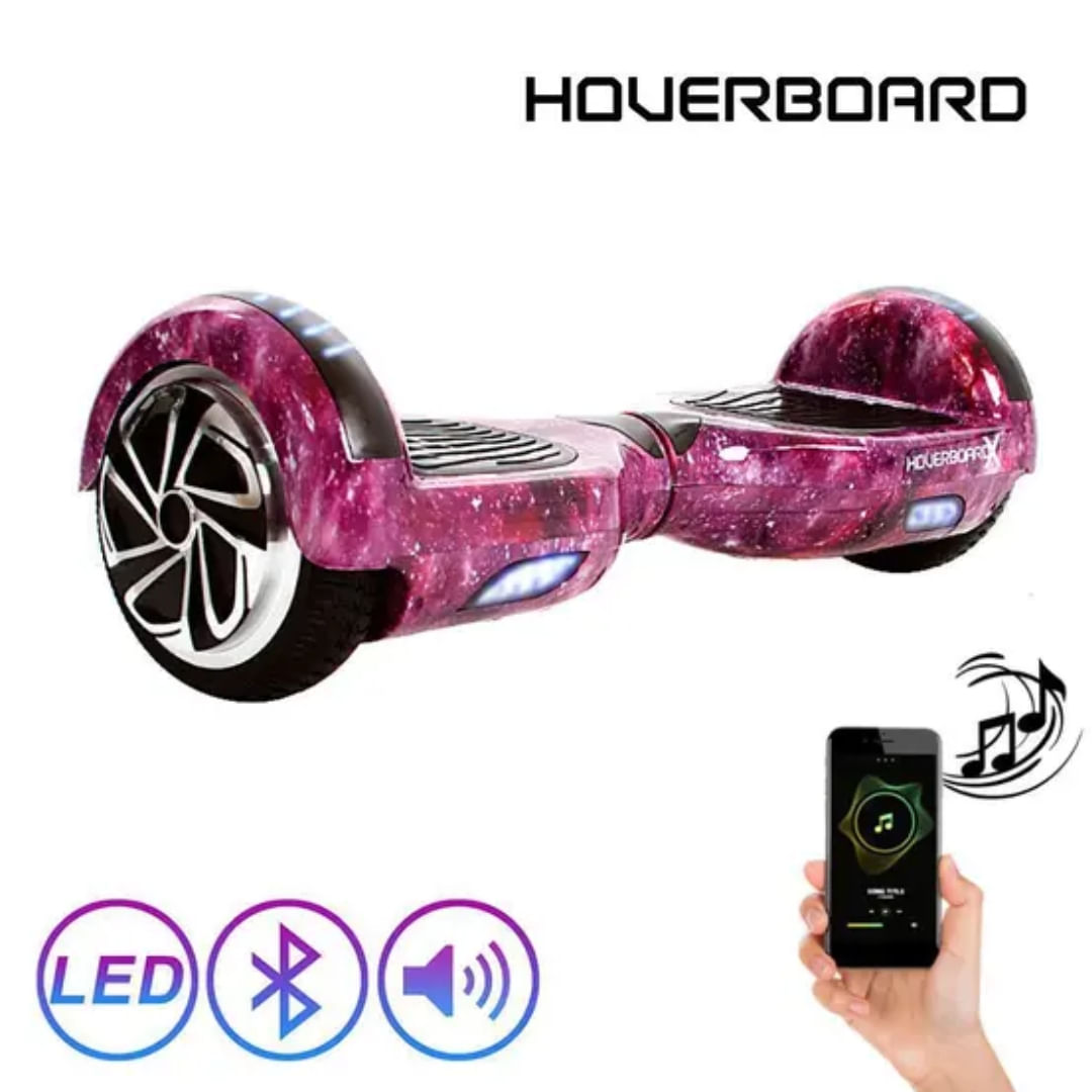 Smart Balance Hoverboard Rosa Roda 6.5 Pol Carrefour