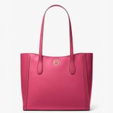 Bolsa De Ombro Michael Kors Leida Tote Grande Electric Pink