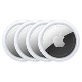 Rastreador Apple Airtag Mx542am-a Bluetooth - 4 Unidades - Preto - Prata