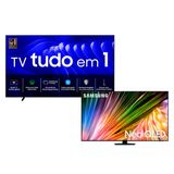 Kit Smart TV Samsung Super Big 98" Crystal UHD 4K 98DU9000 + Smart TV AI Samsung 55" 55QN85D 4K UHD Neo QLED