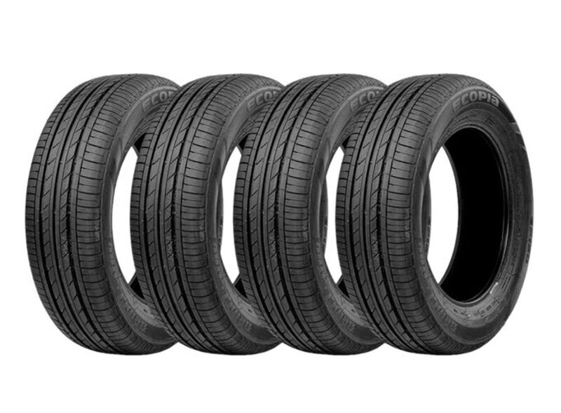 Kit 4 Pneus Bridgestone Aro 15 195/55r15 85h Ecopia Ep150