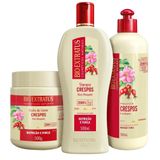 Kit Bio Extratus Crespos Sh. Banho De Creme E Final. 500ml/g