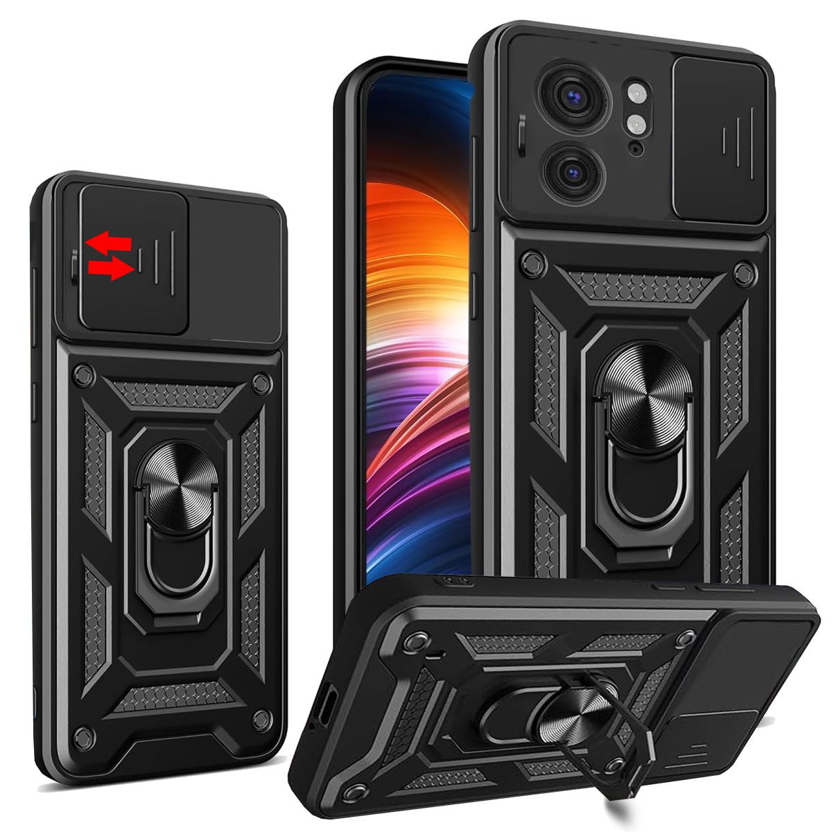 Capa Capinha Case Para Motorola Moto Edge 40 - Protetora Resistente Anti Impacto Queda Armadura Militar