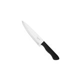 Faca Cozinha Açougueiro Profissional 8 Aço Inox Cor Preto