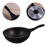 FRIGIDEIRA WOK BIOCOOK PLUS 28CM PRETO 76122928 JOMAFE