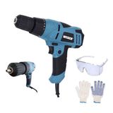 Parafusadeira Furadeira 300w 3/8 Pol Ws3231 Wesco + Acessórios
