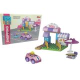 Blocos De Montar Blok Blok Shopping Com Carrinho 31 Peças