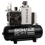 Compressor De Parafuso 15cv 200 Litros Trif Srp3015 Schulz