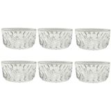 Jogo De Bowl Zarin De Vidro 165ml 6 Peças Bl7105gcl - Bono