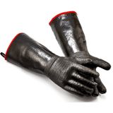 Luvas De Forno Grill Churrasco 14 Polegadas, 932°f, Fumante Resistente Ao Calor, Luvas De Churrasco De Cozimento, Para Manusear Alimentos Té