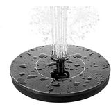 Bomba De Fonte Solar, Circle Garden Solar Alimentado Bomba De Água Kit Bomba De Água Para Lagoa, Fonte, Ninho De Pássaro, Decoração De Jardi