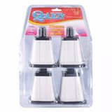 Pés Para Máquina De Lavar Quality 4 Unidades 350 Kg Branco