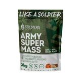 Hipercalórico Army Super Mass - 3kg - Soldiers Nutrition Cookies