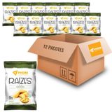 Kit Com 12und Chips De Mandioquinha Raízes Fhom 45g