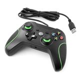 Controle Com Fio X-one Compatível Xbox Computador Notebook