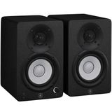 Monitores De Estúdio Near Field Yamaha Hs4 110v Par Bass-reflex 2-vias Preto