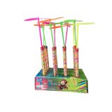 Pacote 12 Brinquedos Super Hélice Gira Com Balinha Colorida