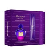 Kit Banderas Her Secret Desire - Eau De Toilette 80ml + Desodorante 150ml