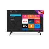 Smart TV AOC 40'' Full HD 40S5045/78G Roku, HDMI, USB, Conexão Wi-Fi, Conversor Digital, Bivolt