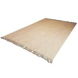Tapete Caramelo Mesclado 2,00 X 1,50 Sala Artesanal Algodão