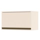 Armário Aéreo 1 Porta Basculante 60 Cm Évelin Off White - Henn