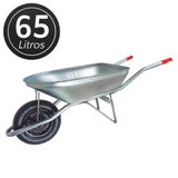 Carrinho De Mão Em Aço Galvanizado 65l Car0560 Botafogo
