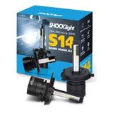 Lâmpada Shockligth Led S14 Nano H4 6000k 12v Headligth