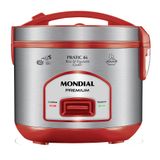 Panela Elétrica Mondial Pratic 6i Pe-45-6x Panela Elétrica De Arroz-220v-vermelho/inox