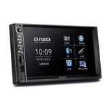 Central Multimídia Car Audio Aiwa CA-DD-01 4x25W BT Mic Car Audio 2DIN AWS-CA-DD-01 Bivolt