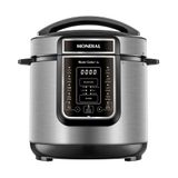 Panela De Pressão Elétrica Digital 6l Mondial Preto/inox - Pe-60-6l-i Pan. Elet. Press. Pe-60-6l-i 127v/60hz