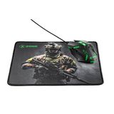 Kit Gamer 2 Em 1 Mouse E Mousepad Xzone - Gtc-03 Combo Gtc-03 Na 2 Em 1